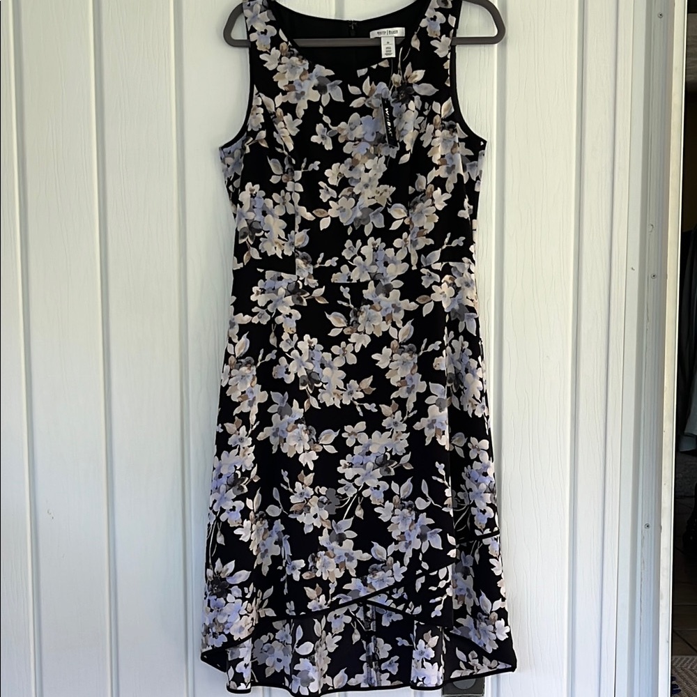 WHBM Floral Sleeveless high low Dress